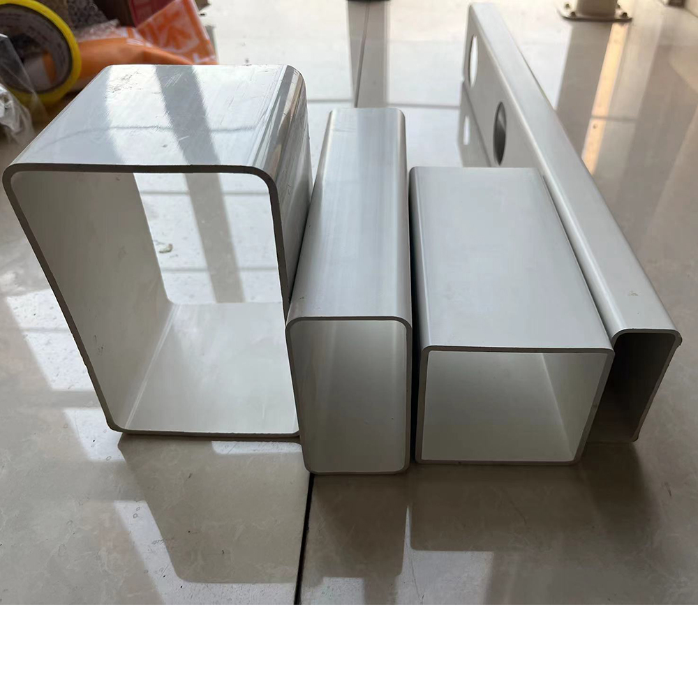 100x50mm PVC Channel for Hydroponics Growing System Cutting Service Customizable
