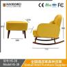 Buy cheap Modern Lazy Sofa Single Bedroom Balcony Recliner With Footrest Rocking Chair Japanese Home Tatami Leisure Chair from wholesalers