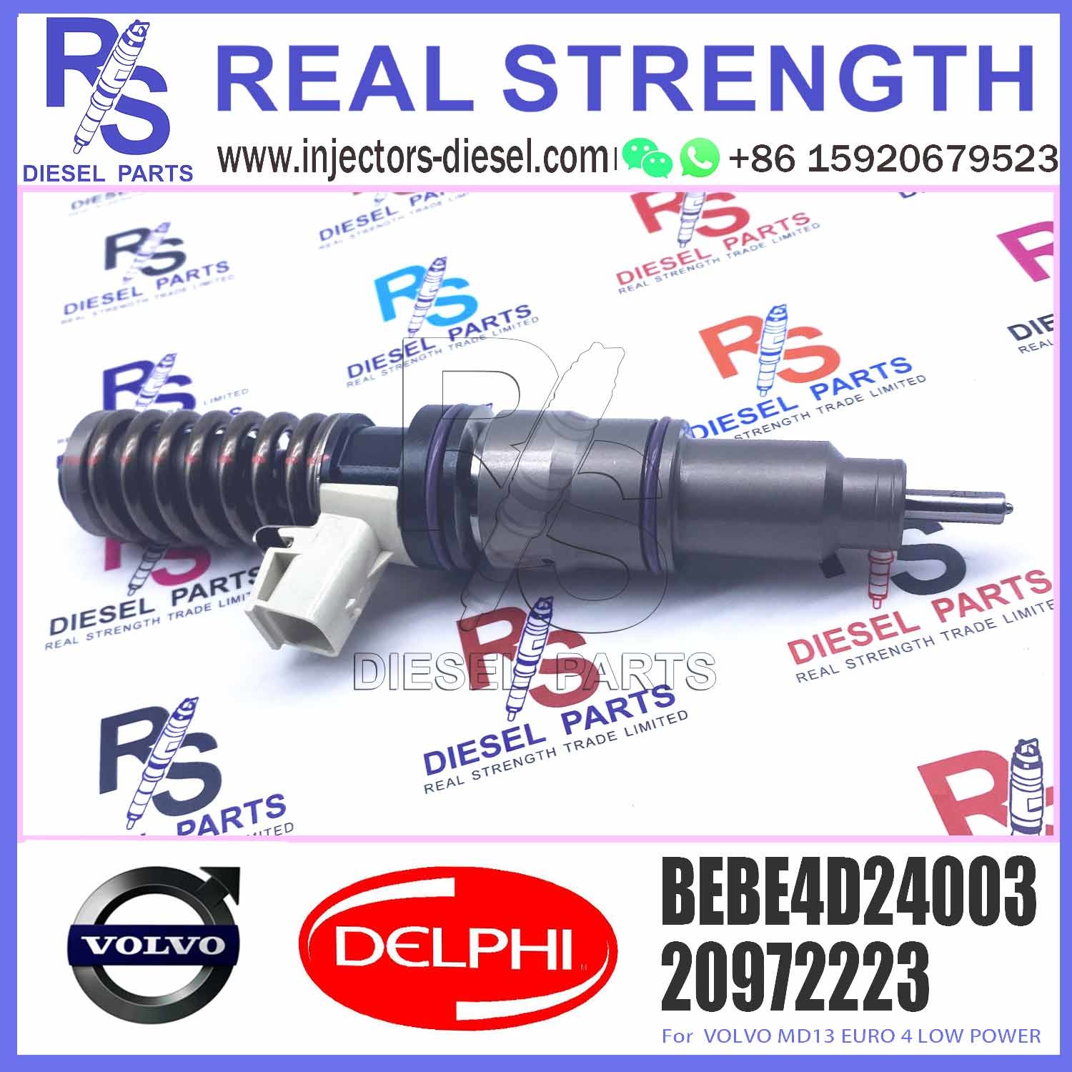 High Quality Diesel Fuel Injector 21340613 Common Rail Fuel Injector BEBE4D24103 BEBE4D24003 For V-O-L-V MD13