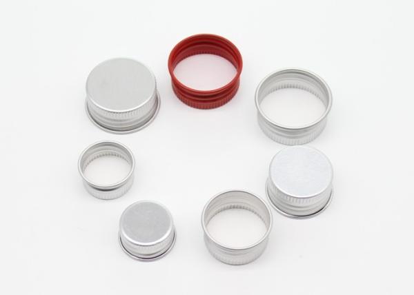 Buy cheap 18-28mm Metal Screw Caps , Aluminum Threaded Cap For Screw Bottle from wholesalers