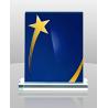 Buy cheap OEM Transparent Clear Freestanding Acrylic Plaque For Anniversary Souvenirs Gifts from wholesalers
