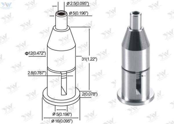 Buy cheap Two - Parts Lock Cable Grippers Side Cable Exit For Suspending Graphics from wholesalers