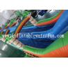 Buy cheap Commercial PVC Tarpaulin Green Jungle Inflatable Water Slide With Small Pool from wholesalers