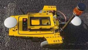 China Intelligent Robot Bottom Line Road Marking Machine GPS Positioning on sale