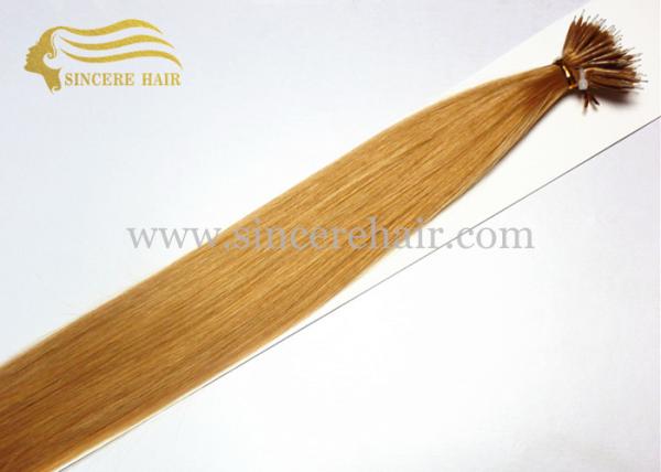 Buy cheap 22" Remy Human Hair Extensions Nano Hair for Sale, 22" 1.0 G Blonde #613 STB Pre Bonded Nano Hair Extensions For Sale from wholesalers