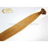 Buy cheap 18 - 20 - 22 Inch Remy Human Hair Extensions 1.0 G Jet Black #1 Pre Bonded Micro Nano Bead Tip Hair Extensions For Sale from wholesalers
