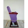 Buy cheap Aluminium Leg Wooden Armrest Theatre Seat Low Back 560mm Width Auditorium For Prayer XJ-125A from wholesalers