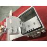 Buy cheap Metal 48 Port Fiber Optic Terminal Box / Waterproof Fiber Optic Termination Box from wholesalers