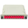 Buy cheap SM FTTH PLC Fiber Splitter 0.9MM 2.0mm 1x8 FC PC High Return Loss from wholesalers