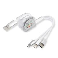 Buy cheap Universal Retractable Usb Charging Cable , Retractable Micro Usb Cable product