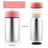Buy cheap Original Vacuum Insulated Food Jar , Double Wall Vacuum Insulated Lunch Box Logo Printed from wholesalers