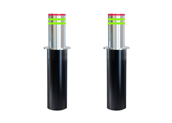 Buy cheap Hydraulic Automatic Rising Bollards Retractable Steel Brushed Finishing from wholesalers