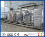 Skid Mounted 1000L / H Dairy Products Machinery , Milk Processing Plant With