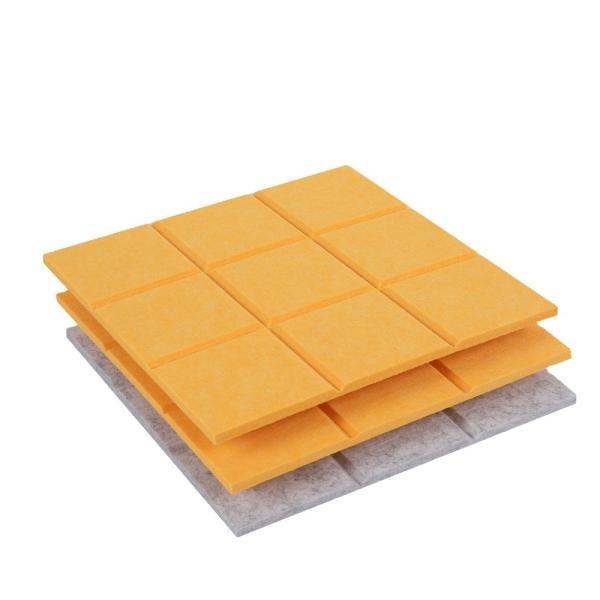Buy cheap Carve Polyester Acoustic Panels Sound Absorbing 1220x2420mm from wholesalers