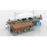 Buy cheap 50/75/100mm Wave Sandwich Panel Wall 20ft 40ft Folding Container Cafe Restaurant Shipping Container Bar Cafe with Kitchen from wholesalers