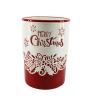 Buy cheap 4 Pieces Bathroom Ceramic Accessories Set Red Painted Christmas Theme from wholesalers