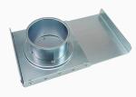 Dust Collection Fitting Manual Self Cleaning Blast Gates Galvanized Steel 4 Inch