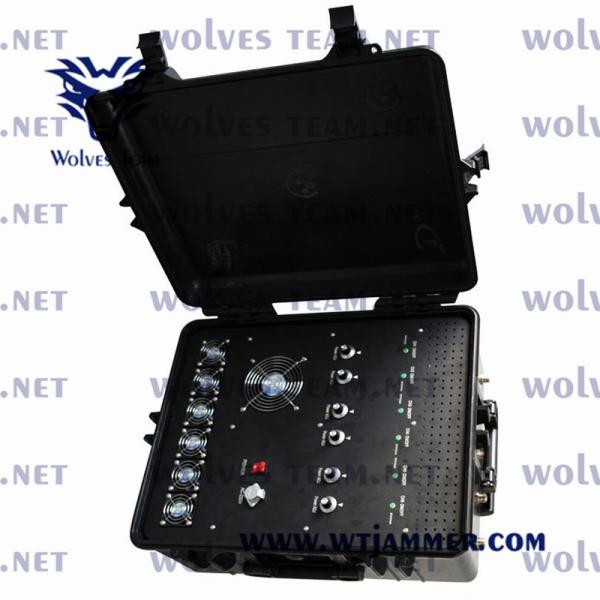 Buy cheap GSM CDMA 7000VA Outdoor Signal Jammer DCS PHS 3G TD-SCDMA 800W from wholesalers