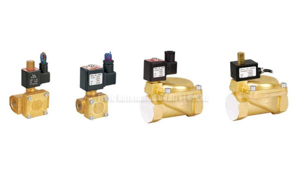 Buy cheap Directly Acting 2 Way Pneumatic Solenoid Valve , 15 mm Water Brass Valve from wholesalers