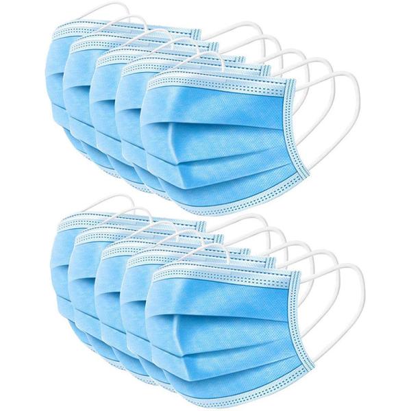 Buy cheap Melt Blown Fabric 3 Ply Disposable Face Mask Health Protection Virus Shut Out from wholesalers