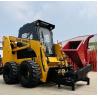 Buy cheap Hydraulic Compact Skid Steer Loaders 350kg 500kg 850kg 1050kg with Quick Hitch Optional from wholesalers
