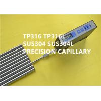 Buy cheap TP316 / SUS316L Corrosion Resistant Stainless Steel Capillary Good Welding product