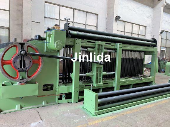 Buy cheap 4m Galfan Coated Wire Automatic Gabion Mesh Machine 3.0mm - 3.2mm Wire from wholesalers