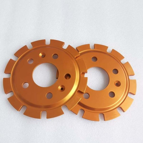 Buy cheap TS16949 Brake Disc Bell Orange Aluminum Center Cap For 330*28mm Brake Disc from wholesalers