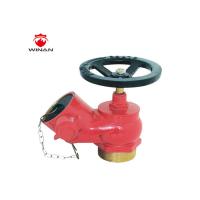 Buy cheap Brass Threaded Fire Hydrant Landing Valve Storz BS NH GOST Coupling Type product