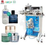 Cream Jars Cone Shape Screen Printing Machine For Cosmetic Packaging