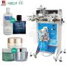 Buy cheap Cream Jars Cone Shape Screen Printing Machine For Cosmetic Packaging from wholesalers
