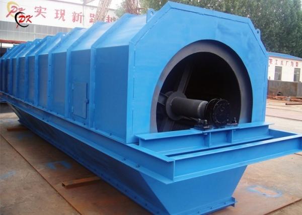 Hopper Conveyor Feeding Rotary Drum Screen Trommel Sieve Separator for Diamond