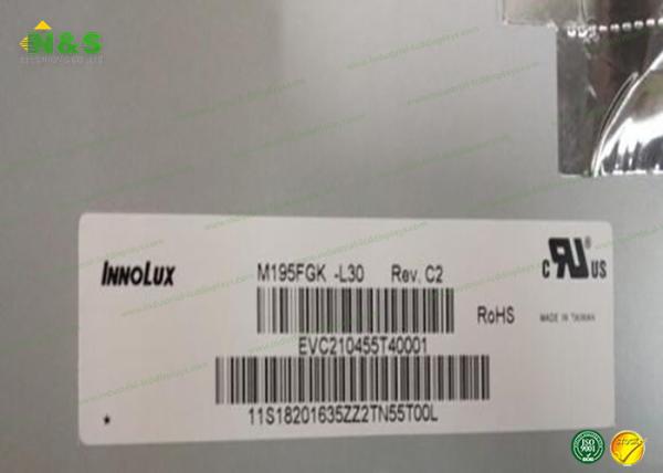 Buy cheap 19.5 inch Innolux LCD Panel M195FGK-L30 a-Si tft lcd display 1600*900 from wholesalers