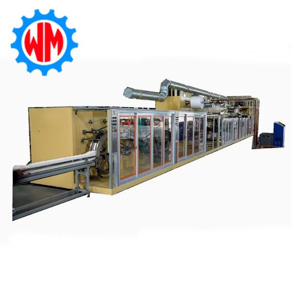 Buy cheap PLC Professional Customization Diaper Manufacturing Plant Full Servo Easy Operation from wholesalers