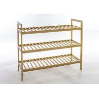Buy cheap 70cm Length Nature Color Capacity 12 Pairs Bamboo Shoe Rack product