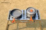 Clean Finishing Portable BBQ Outdoor Grill Foldable Stainless Steel Smokeless