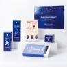 Buy cheap Custom Skincare Packaging Box Lotion Box Silver Paper Blue Printing Paper Box from wholesalers
