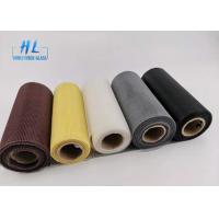 Buy cheap PVC Coated Fire resistant Black color Fiberglass Mosquito Mesh For Preventing product