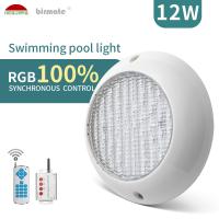 Buy cheap EMC Synchronous Surface Mount LED Pool Light Wall Mounted 12W RGB 380LM product