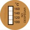 Buy cheap Irreversible 100 120 140 160℃ High Temperature Irreversible Temperature Indicator Labels from wholesalers