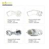 Buy cheap Customized CE Tube Awning Bracket Support Aluminum from wholesalers