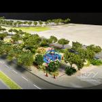 Landscape Maquettes Architecture Conceptual Models L&B 1/300 Futian Sport Oasis