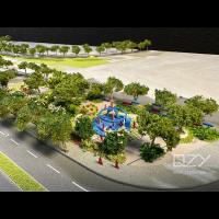 Buy cheap Landscape Maquettes Architecture Conceptual Models L&B 1/300 Futian Sport Oasis product