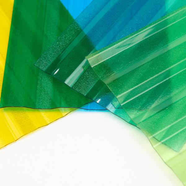 Easy Installation Polycarbonate Embossed Sheet Customized Fire Rating Plate