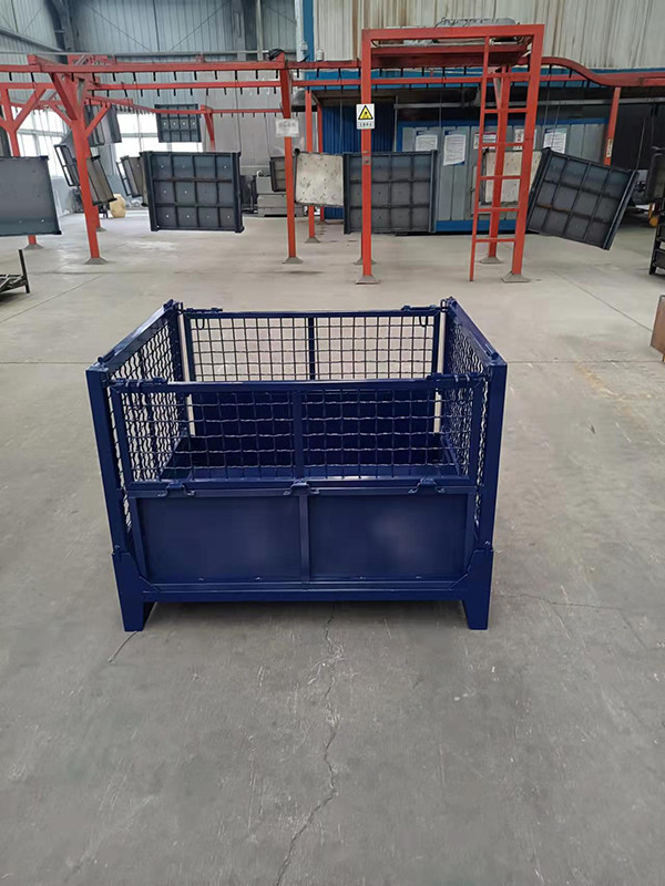 2 - 4 Layers Wire Mesh Cage For Convenient And Warehouse Storage