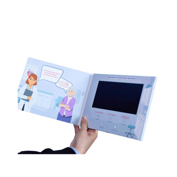 Buy cheap 7inch 1GB LCD Video Business Cards Artificial wedding Business Name Card from wholesalers