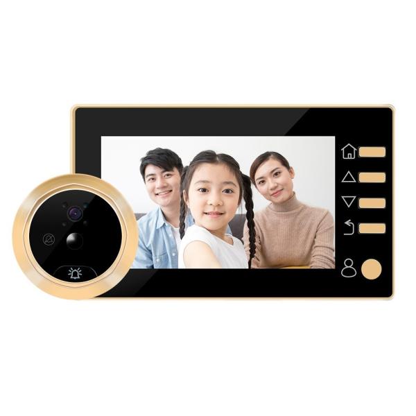 Buy cheap 4.3 Inch Peephole Video Doorbell 1.3MP HD Door Eye Viewer Camera from wholesalers