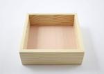Hinged Lid Handmade Wooden Boxes For Gift Packaging , Small Natural Color Wooden