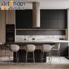 Buy cheap Contemporary Design Wooden Kitchen Cabinets with Island Table and E1 Grade Material from wholesalers