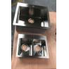 Buy cheap Polished SS316 Single Bowl Kitchen Sink Hospital Top Mounted Installed from wholesalers